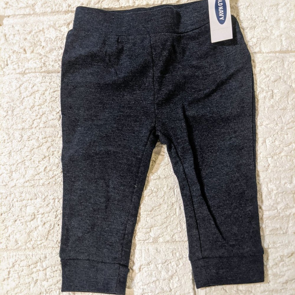 NWT Old Navy Blue Sweatpants 6-12 months